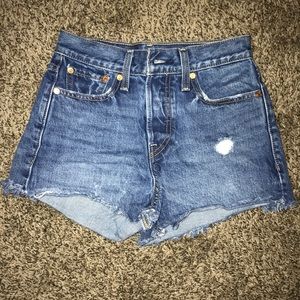 Levi High Waisted Shorts